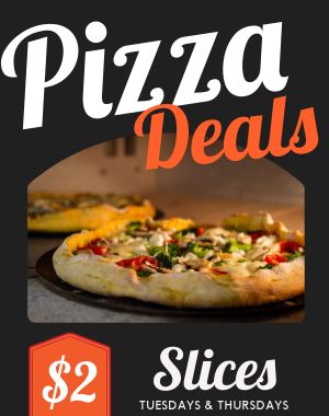 Pizza Slice Specials Poster