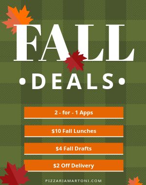 Gingham Fall Poster