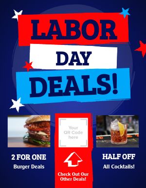 Labor Day Deal Flyer