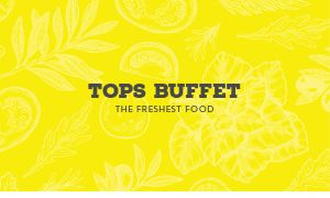Buffet Restaurant Business Card