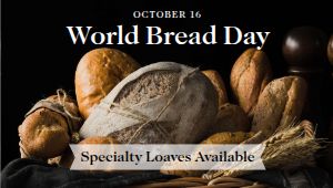 World Bread Day Digital Screen