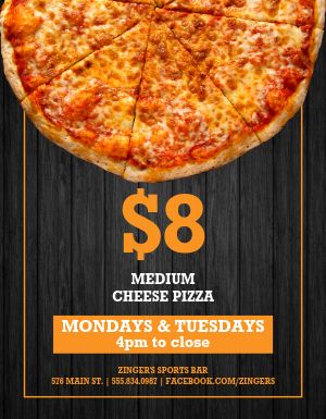 Pizza Discount Flyer