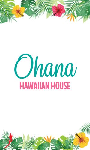 Hawaiian Business Card