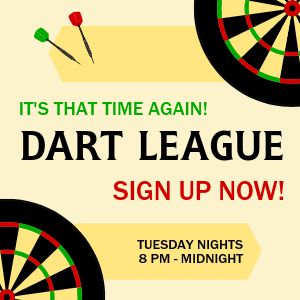 Dart League Instagram Post