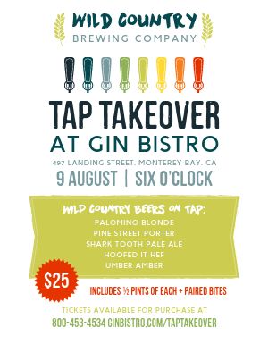 Tap Takeover Event Flyer