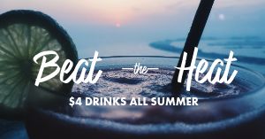 Summer Drinks Facebook Post