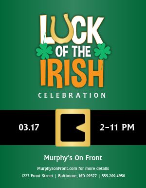 Luck of the Irish Flyer