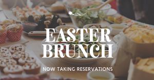 Easter Reservations Facebook Post