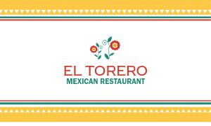Mexican Restaurant Business Card