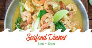 Seafood Dinner Facebook Post