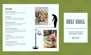 Country Club Golf Grill Takeout Menu