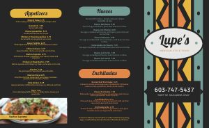 Country Mexican Takeout Menu