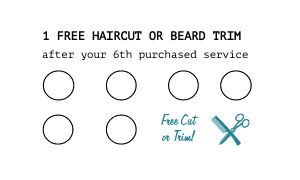 Barbershop Loyalty Card