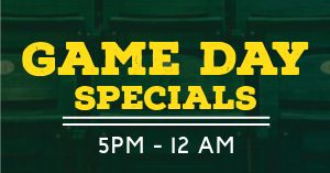 Game Day Specials Facebook Post