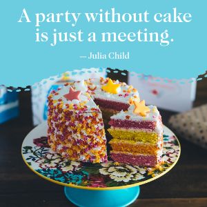 Cake Quote Instagram Post