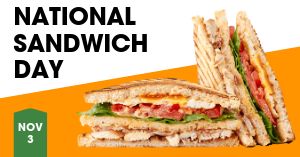 National Sandwich Day FB Post