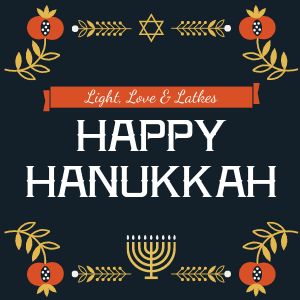 Happy Hanukkah Instagram Update