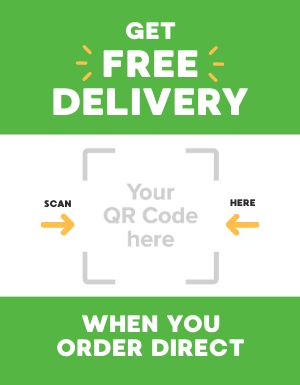 Free Delivery Announcement
