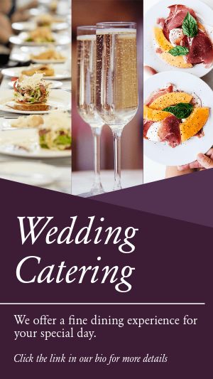 Wedding Catering Instagram Story