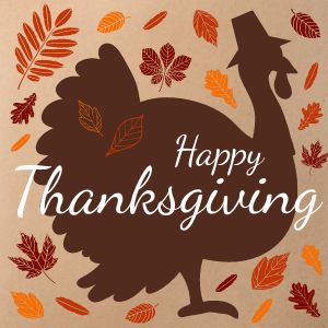 Thanksgiving Turkey Dinner Instagram Post