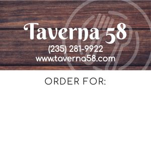 Tavern Label