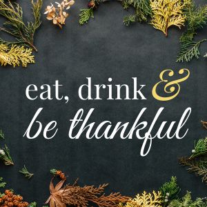 Thanksgiving Eats Instagram Post