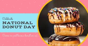 Donut Day Facebook Post