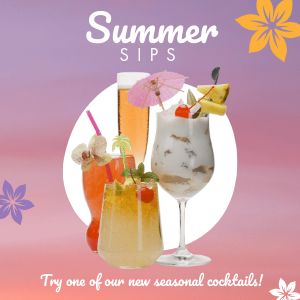 Summer Cocktails Instagram Update