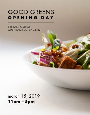 Grand Opening Date Flyer