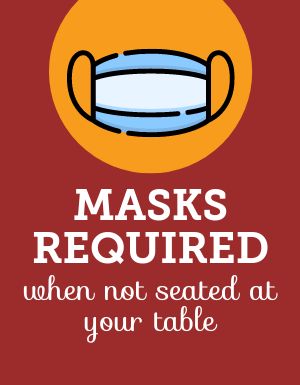 Mask Required Signage