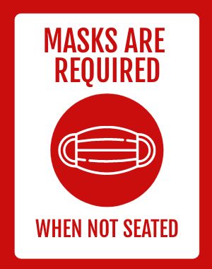 Masks Required Poster