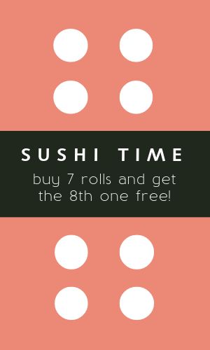 Sushi Loyalty Card