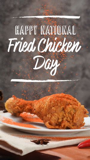 Fried Chicken FB Story