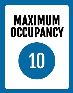 Max Occupancy Poster