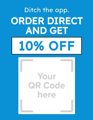 Simple Order Direct Discount Signage