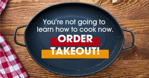 Order Takeout Facebook Post