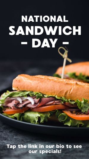 Sandwich Day IG Story