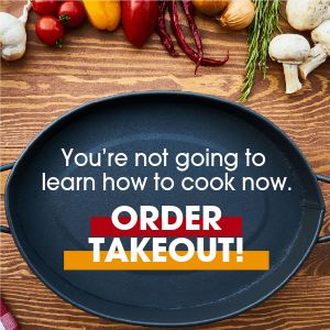 Order Takeout Instagram Post