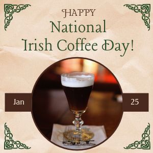 Irish Coffee Instagram Update