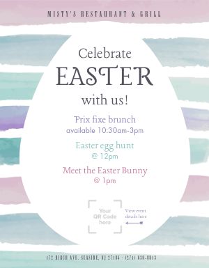 Easter Event Sign