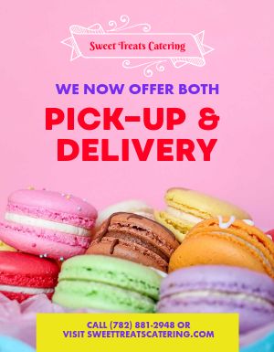 Catering Delivery Flyer