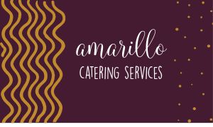 Personal Caterer Business Card