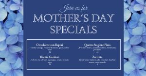 Mothers Day Specials Facebook Post