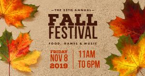 Fall Fest Facebook Post