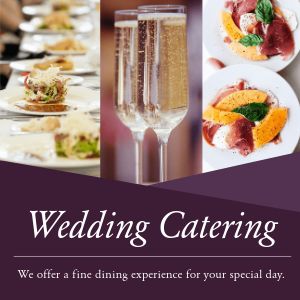 Wedding Catering Instagram Post