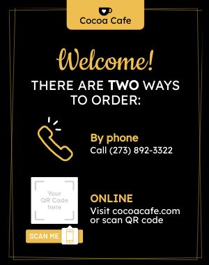 Order Takeout Poster