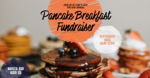 Breakfast Fundraiser Facebook Post