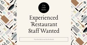Staff Wanted Facebook Post
