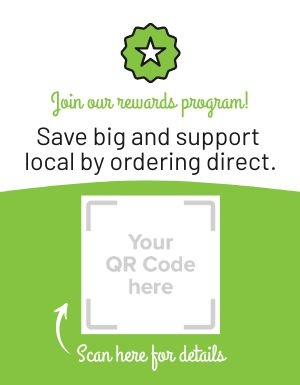 Support Local Order Direct Flyer