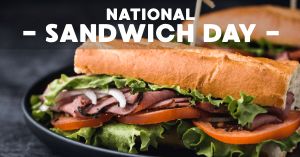 Sandwich Day FB Post